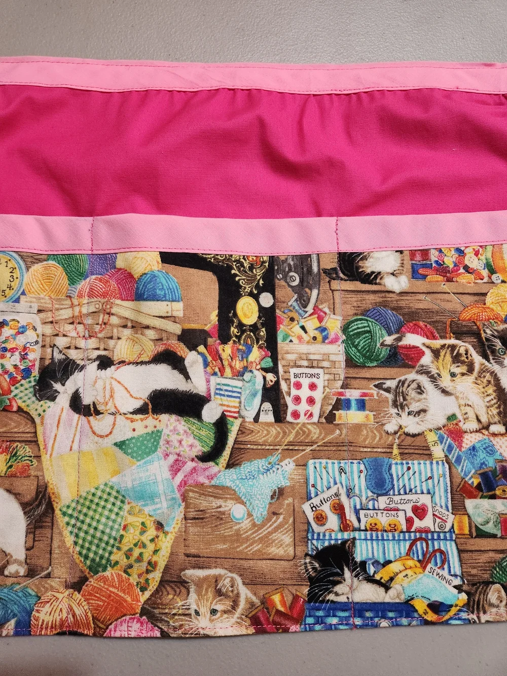 Hand Crafted bright pink